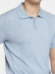 Поло чоловіче блакитне 100% бавовна Arber Polo knit MSS NAVT-123 XL зріст 5 блакитний (M09.01.23.622) - изображение 4