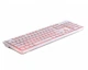 Клавіатура Gembird KB-UML3-01-W-UA, 3-х кольорове підсвічування клавіш, USB, White (KB-UML3-01-W-UA) - изображение 4