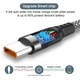 Кабель для заряджання та передачі даних "NNBILI" (RL8) Red / 6A/ USB Type-A to USB Type-C / 8 метрів - зображення 4