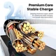 Кабель Toocki 240W (48V/5А) PD3.1 для заряджання та передачі даних, Type-C to Type-C, BLACK, 2м - зображення 8