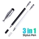 Универсальный Емкостный Стилус - Ручка 3 в 1 Белый Touch Pen для телефона планшета сенсорного экрана - изображение 6