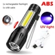 Ультрафіолетовий ліхтарик 3 в 1 (S015UV) 395nm / зум / UV LED ліхтар із вбудованим акумулятором - зображення 2