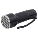 Фонарь ультрафиолетовый 21 LED UV / УФ фонарик / 395-400 нм / фонарь UV LED / плюс батарейки - изображение 3