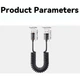 Кабель Спіральний Essager(ES-X66) / USB-A – Type-C / PD 100W 7A / 480 Mbps /швидка зарядка / 1,8м Black - зображення 5