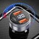 Автомобильное зарядное устройство Essager(ES-CC10) 80W с дисплеем / GREY / Car Charger USB-A Type-C - изображение 2