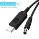 Кабель RURA для роутера від павербанка - підвищуючий перехідник USB - DC 9V DC 5.5x2.1mm / 1м - зображення 1