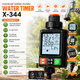 Умный программируемый таймер подачи воды Water Timer X-344 для полива сада - изображение 5