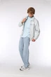 Куртка джинсовая мужская XL цвет голубой YUKI ЦБ-00295750 - изображение 2