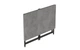 Стол трансформер раскладной Слай Ferrum-decor 75x100x60 Черный металл ДСП Бетон 16 мм (SLY1000) - изображение 2