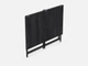 Стол трансформер раскладной Слай Ferrum-decor 75x100x60 Черный металл ДСП Каштан Арвадонна 16 мм (SLY1105) - изображение 4