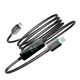 Кабель USB YOKI MONITOR YK-CAMO924L2 Series Type-C to Type-C 240W (48V/5A) 2m с LED-дисплеем для зарядки и передачи данных до 480Mbps Black - изображение 3