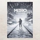 Постер Метро, Metro Exodus (2019), декор комнаты геймера, A3 42×30 см (id1795) - изображение 1