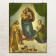 Постер Сикстинская Мадонна, Рафаэль, Raphael, Sistine Madonna, A3 40×30 см (id6652) - изображение 1