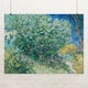 Постер Куст сирени, Винсент ван Гог, Vincent van Gogh, Lilac Bush, интерьерный декор, A3 30×40 см (id6664) - изображение 1