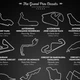 Інтер'єрна картина Формула-1, світові траси, F1, Formula One, гонки, спорт, 106×75 см (id3954) - зображення 4