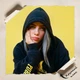 Постер Билли Айлиш в красных штанах, Billie Eilish, A3 42×30 см (id3867) - изображение 4