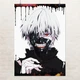 Постер Токийский гуль, Кэн Канэки в маске, Tokyo ghoul, аниме постер, A3 42×30 см (id2818) - изображение 1