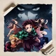 Постер Истребитель демонов, Demon Slayer: Kimetsu no Yaiba, аниме, A3 42×30 см (id5344) - изображение 4