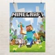 Постер Майнкрафт, Minecraft, декор комнаты подростка, A2 60×43 см (id4390) - изображение 1