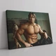 Інтер'єрна картина Молодий Арнольд Шварценеггер, Містер Олімпія, Arnold Schwarzenegger, бодибілдер, 60×85 см (id5422) - зображення 2