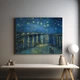 Інтер'єрна картина Зоряна ніч над Роною, Вінсент ван Гог, Vincent van Gogh, Starry Night, 45×60 см (id6660) - зображення 3