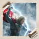 Постер Тор 2: Тёмный мир, Thor 2: Dark World (2013), супергеройский постер, A2 60×43 см (id0014) - изображение 5