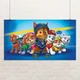 Постер Щенячий патруль, Paw Patrol, декор в детскую комнату, мультфильм, A3 24×42 см (id3821) - изображение 1