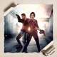 Постер Обитель зла, Resident Evil, Леон Кеннеди и Клэр Редфилд, A3 28×42 см (id2970) - изображение 4