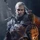 Интерьерная картина Ведьмак Геральт с трофеями, Witcher, Geralt, декор в комнату геймера, 28×42 см (id0990) - изображение 5
