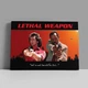Интерьерная картина Смертельное оружие, Lethal Weapon (1987), культовое кино, 60×85 см (id0760) - изображение 1