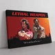 Интерьерная картина Смертельное оружие, Lethal Weapon (1987), культовое кино, 60×85 см (id0760) - изображение 2