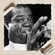 Постер Луи Армстронг с трубой, Louis Armstrong, jazz, джаз, постер музыканта, A3 30×37 см (id1742) - изображение 4