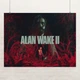 Постер Алан Вейк 2, Alan Wake 2, декор в кімнату геймера, A2 45×60 см (id6253) - зображення 1