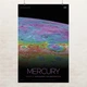 Постер Меркурий, Mercury, NASA, НАСА, космос, астрономия, A3 42×27 см (id7118) - изображение 1