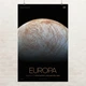 Постер Европа, спутник Юпитера, Europa, NASA, НАСА, космос, астрономия, A3 42×27 см (id7105) - изображение 1