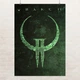 Постер Квейк 2,Quake II, олдскул ретро шутер, A3 42×30 см (id7174) - изображение 1