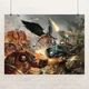 Постер Вархаммер 40000, Warhammer 40000, W40K, дарк фентези, A3 30×40 см (id7232) - изображение 1