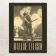Постер Билли Айлиш, Billie Eilish, поп-музыка, A3 40×30 см (id7052) - изображение 1