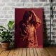 Інтер'єрна картина Біллі Айліш у халаті, Billie Eilish, 85×60 см (id3868) - зображення 1