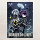 Постер Дроны-убийцы, Murder Drones, постер в комнату подростка, A2 60×43 см (id6412) - изображение 1