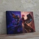 Интерьерная картина Аркейн: Лига Легенд, Джинкс, Ві, Jinx, VI, League Of Legends, Arcane, 28×42 см (id6907) - изображение 2