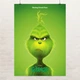 Постер Відпочиваючий Грінч, Grinch (2018), декор в кімнату дитини, A2 60×43 см (id3617) - зображення 1