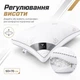 Подушка Classica Soft 3D 50х70 см IDEIA трикамерна штучний пух антиалергенна біла м'яка - зображення 8