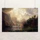 Постер Альберт Бірштадт, Серед Сьєрра-Невади, Albert Bierstadt, репродукція картини, A1 60×90 см (id7002) - зображення 1