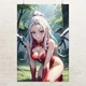 Постер Хвіст Феї, Міраджейн Штраус, Fairy Tail, аніме, A3 42×28 см (id7014) - зображення 1