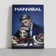 Интерьерная картина Ганнибал, Hannibal, сериал, Мадс Миккельсен, 42×30 см (id7022) - изображение 1