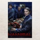 Постер Ганнибал, главные герои, Hannibal, сериал, A3 42×28 см (id7021) - изображение 1
