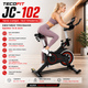Велотренажер спінбайк TECOFIT JC-102 для дому механічний кардіотренажер для схуднення та фітнес тренувань, компактний тренажер для ніг витривалості - зображення 1