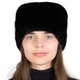 Шапка норковая Меховой Стиль Кубанка Адель 54-60 Черный (080/F) - изображение 2