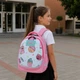Рюкзак для девочек bagland butterfly школьный ортопедический 21 л розовый - изображение 1